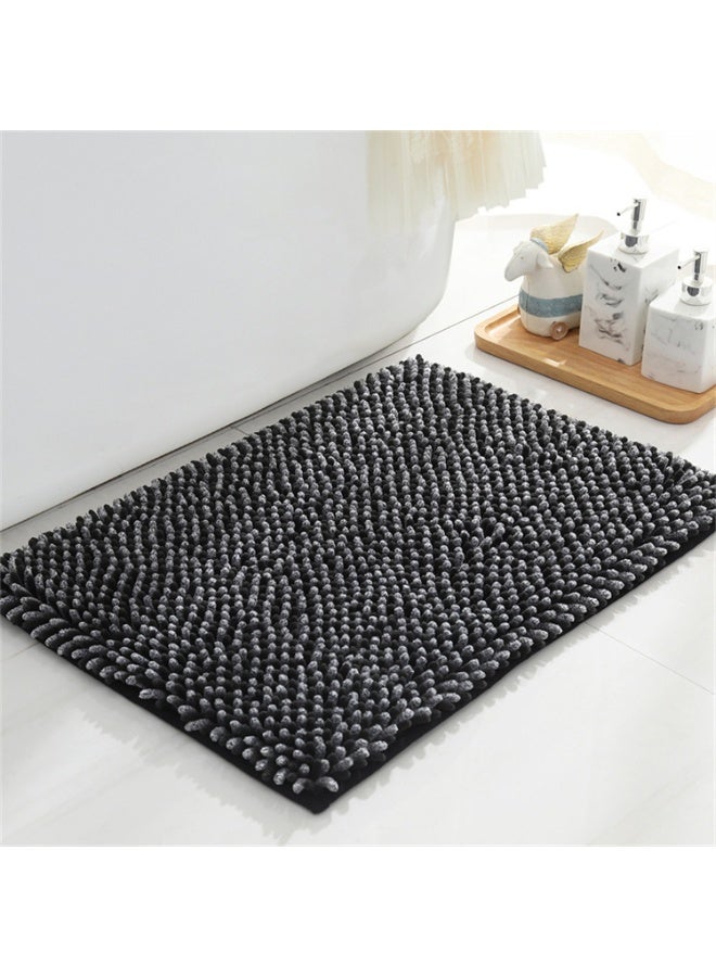 EBREEZZ Premium Ultra-Absorbent Chenille Bath Mat with Non-Slip Base - Image 1